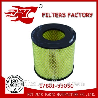 Auto car air filter replacement with Satisfying quality OEM 17801-35030 17801-54070 for Toyota TARAGO